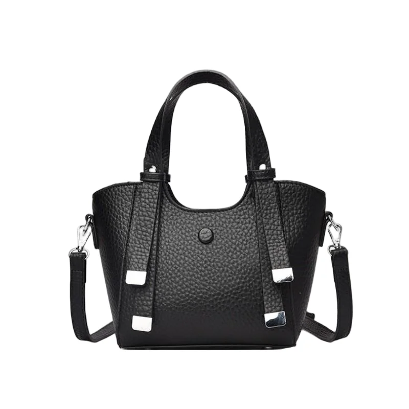 

2026 Fashion Women's Handbag High Quality Leather Tote Bag Multi-functional Crossbody Shoulder Bag with Detachable Strap