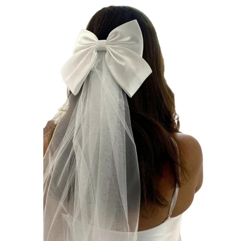 

Butterfly Decoration Veils Light weight Wedding Veils Long Wedding Veils 15UB