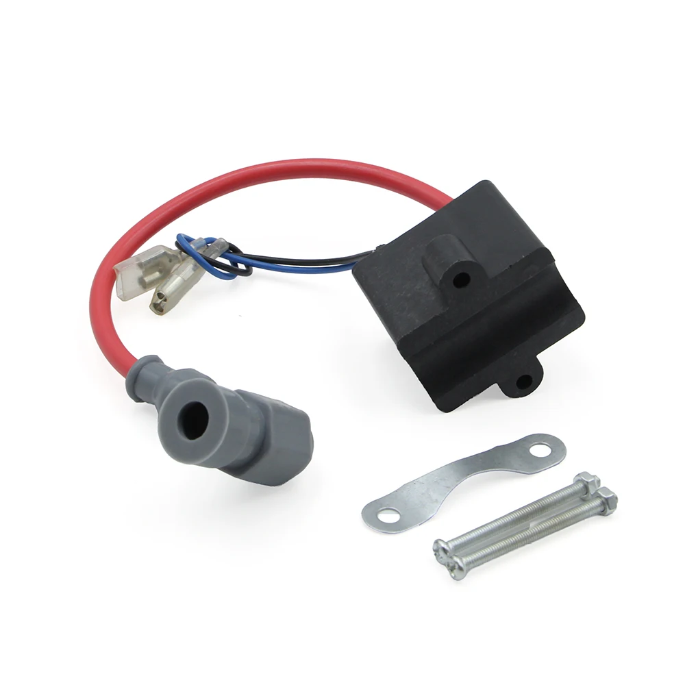 CDI Ignition Coil With Mounting For 49cc 50cc 60cc 66cc 80cc 2-Stroke Engine Motor Motorized Bicycle Bike Parts