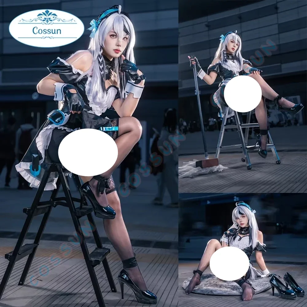 

Game Project Snow Snowbreak: Containment Zone Cherno Kegaard Cosplay Costume Apprentice Maid Dress Female Party Clothing New