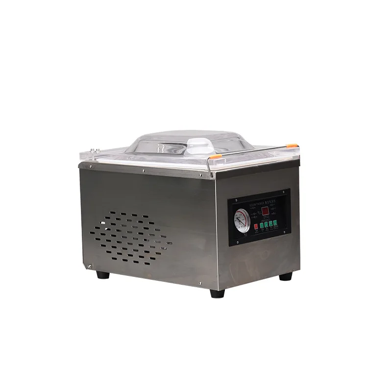 

Model 260 Food Grade Vacuum Machine Commercial Vacuum Packaging Machine Food Plastic Packaging Vacuum Sealing Machine