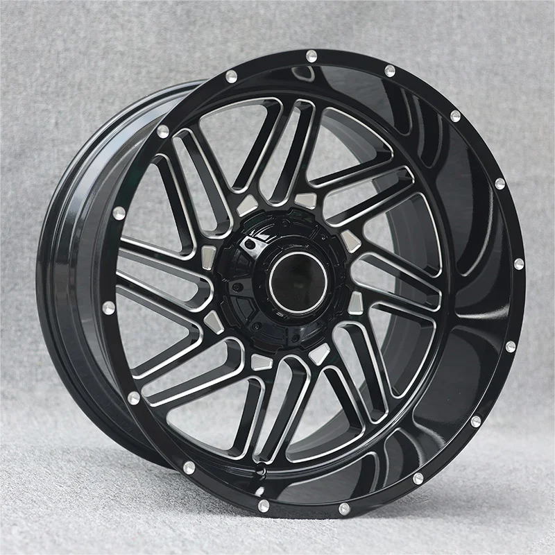 

22x12J 20x12J ET-44 PCD6x139.7/135 CB110 Offroad Suv Cast Wheel for F-150 Ranger Colorado 4Runner Hilux Land Cruiser 70 Tacoma