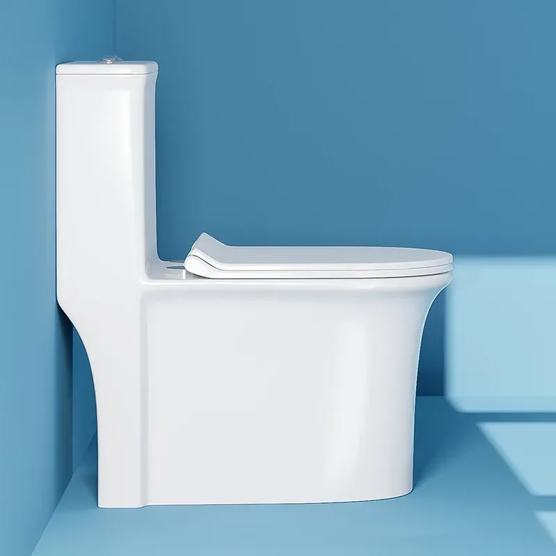 One Piece Siphon Flush Toilet Wholesale Bathroom Ware Manufacturer New Home Decoration