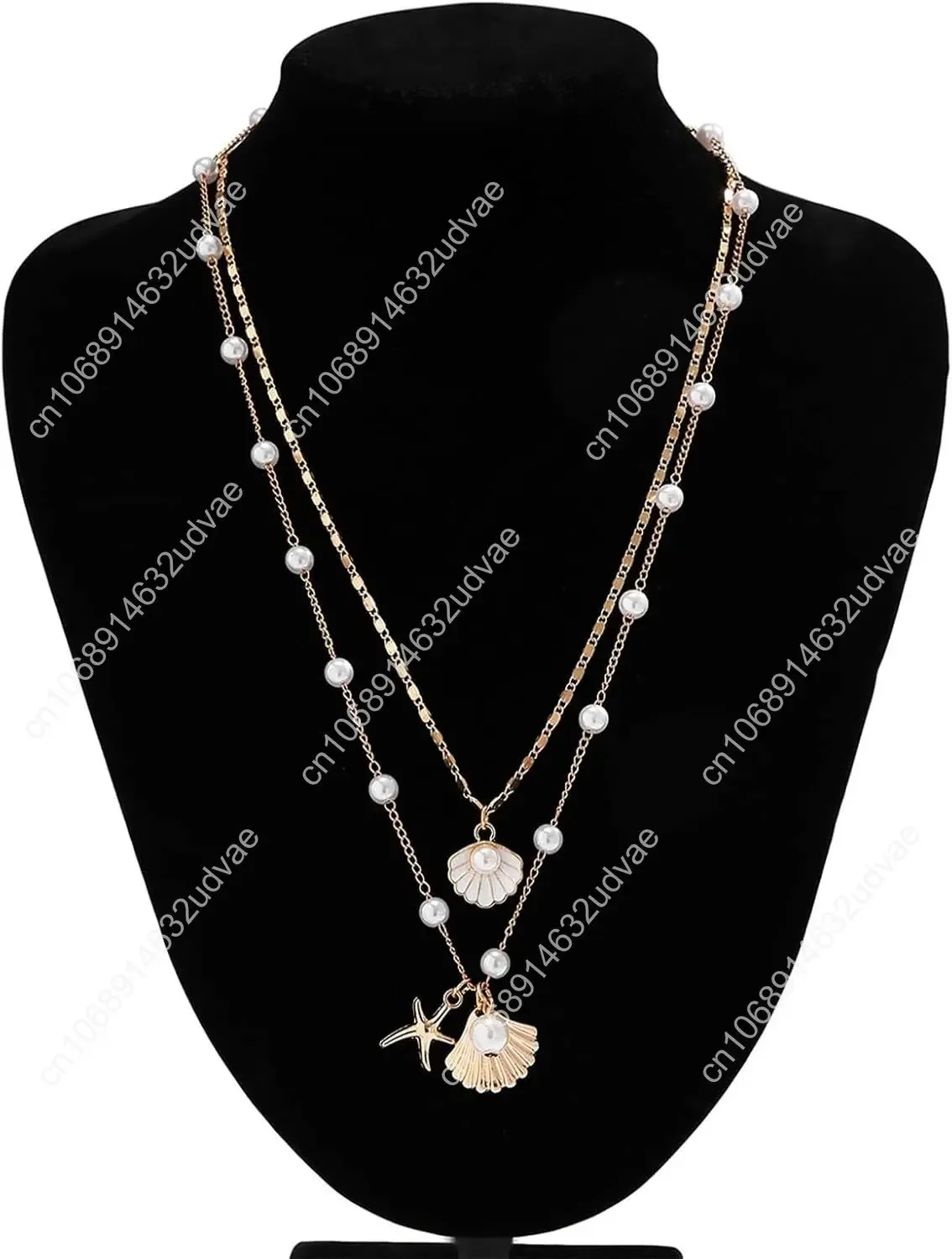 Escolha de todos os ouro concha do mar charme colar jóias para mulheres verão boho concha praia estrela do mar colar acessórios de moda s