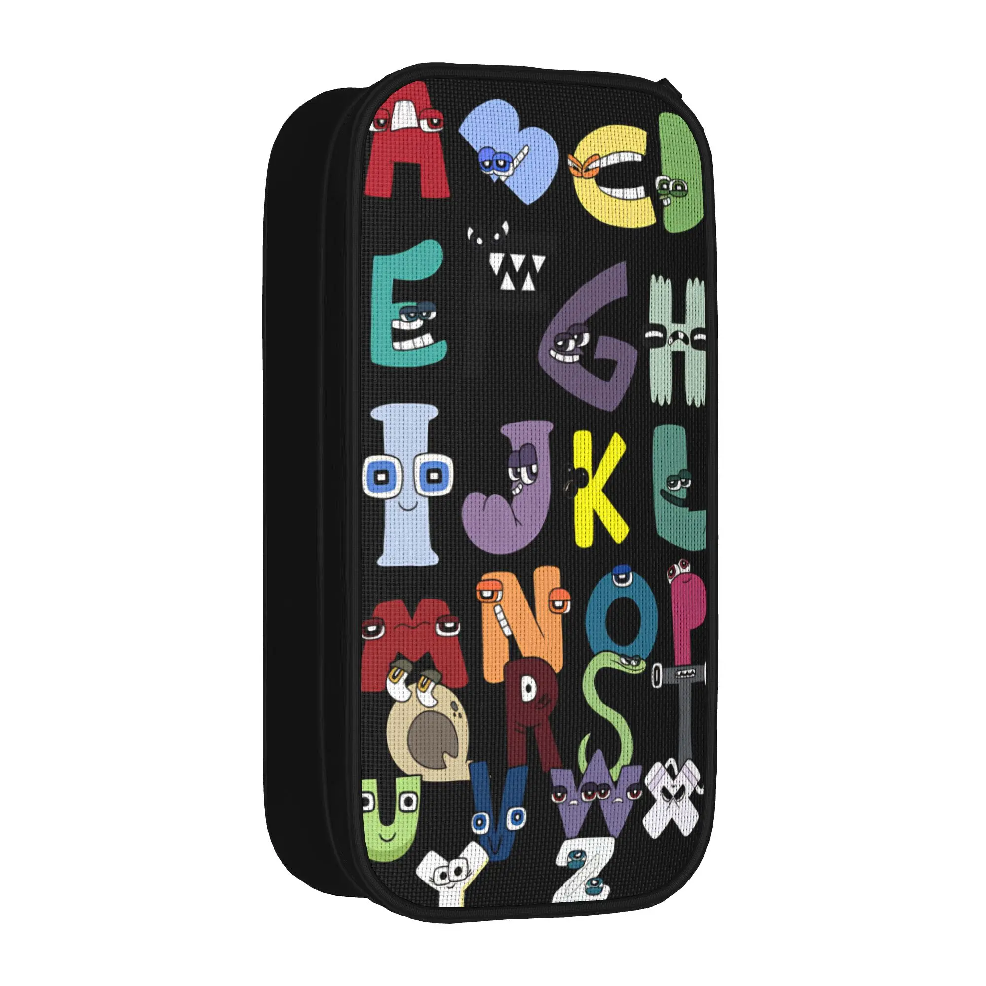 Alphabet Lores  Pencil Case  Kids Lovely Pencil Box Custom DIY School Pencil Cases Stationery Organizer Birthday Present