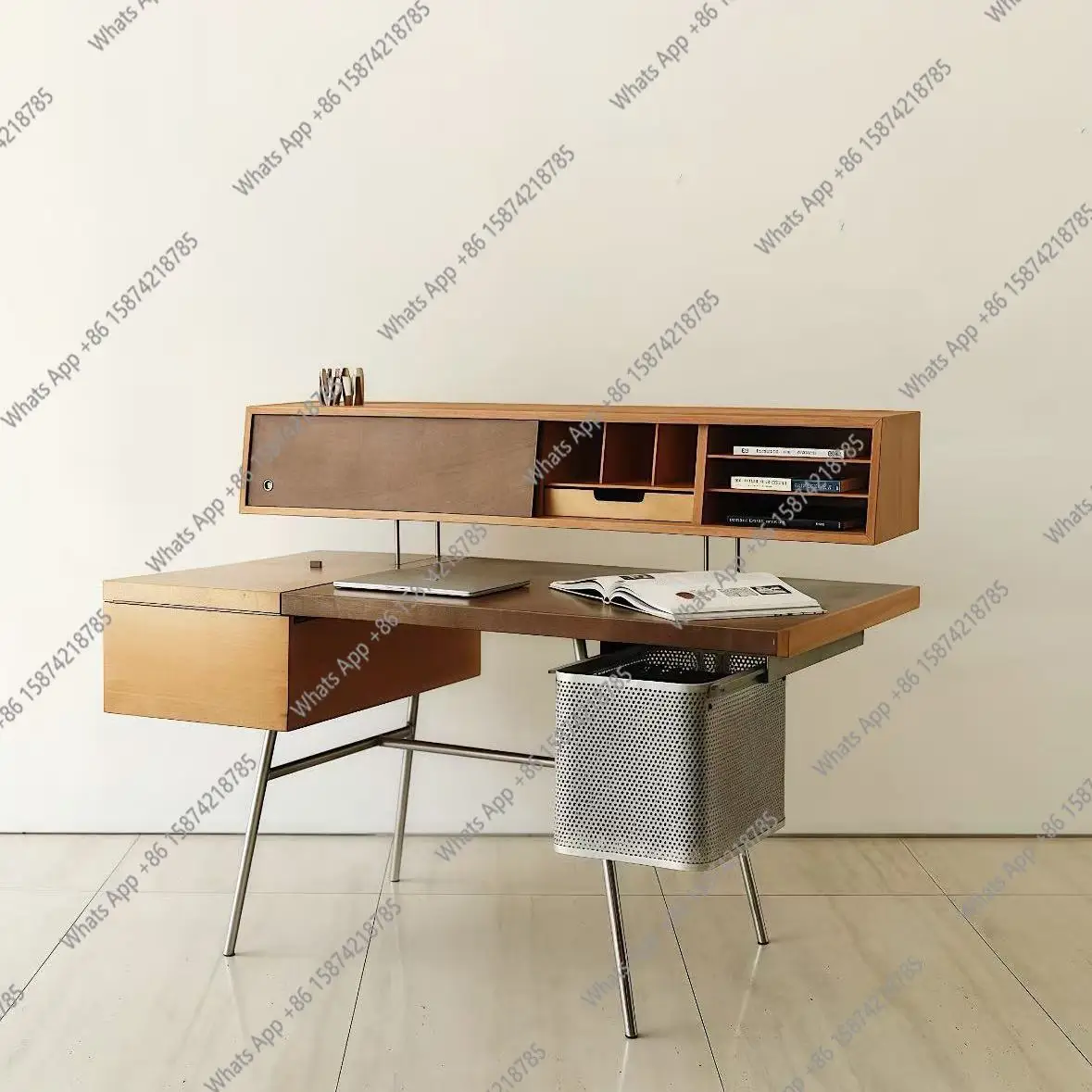 

Medieval style all solid wood family desk computer desk workbench desk designer style