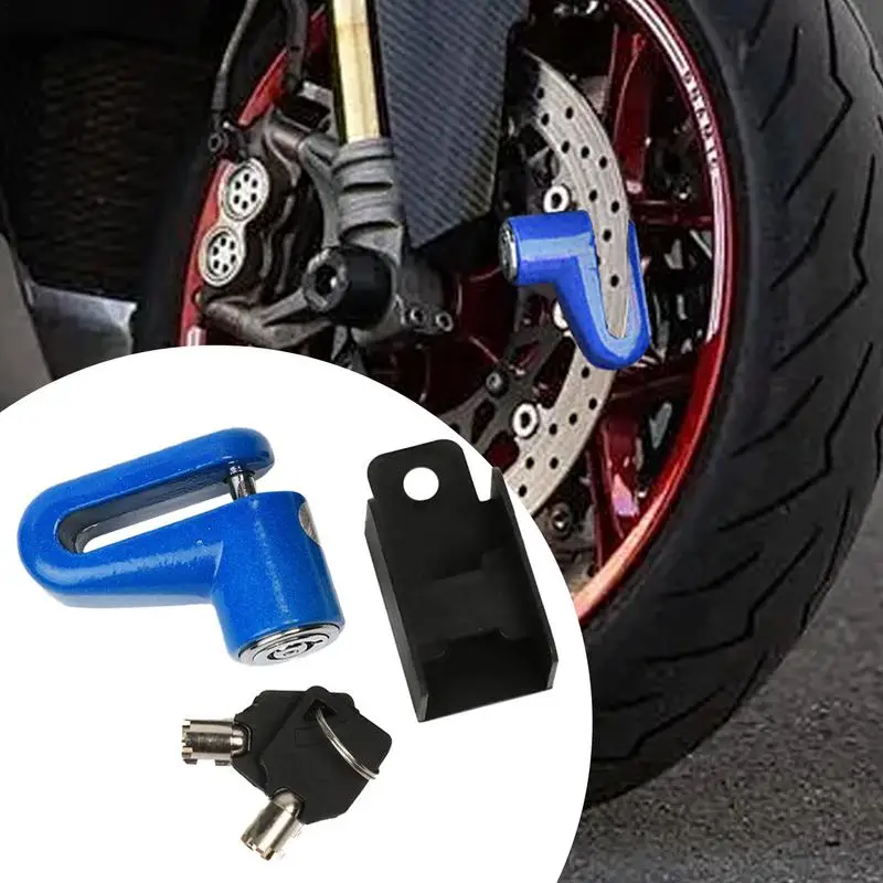 Serrure de roue de moto RapDuty, serrure de scooter électrique, serrure de roue de scooter, serrure de frein à disque de petits vélos, antivol de moto