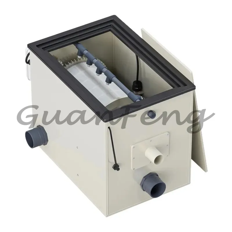 Roller type microfilter Automatic backwashing cotton aquatic product microfilter