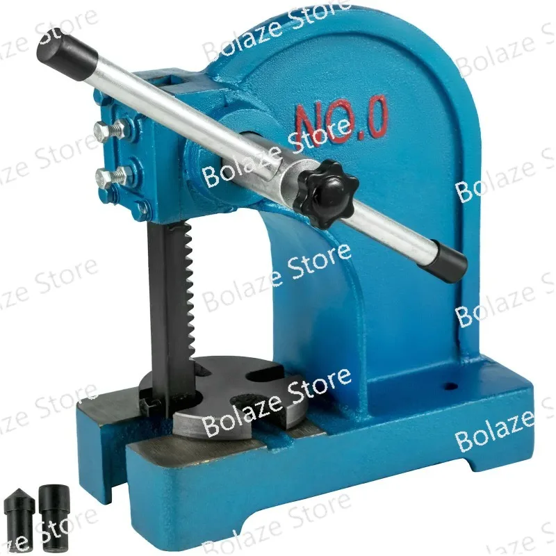 1T Bench Press Machine Small Press MachineBench Mountable Bearing Desktop Adjustable Steel Lever 0.5Ton 1Ton 2Ton 3Ton Arbor 3T