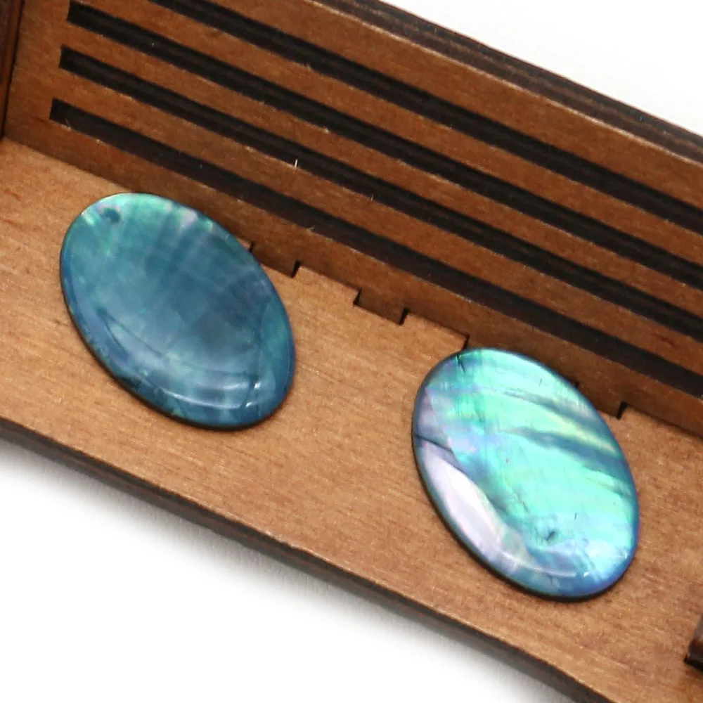 

Multi-size Vintage Imitation Abalone Shell Oval Cabochon Beads Resin Dropping Craft Nonporous Ring Face Jewelry Components 3 Pcs