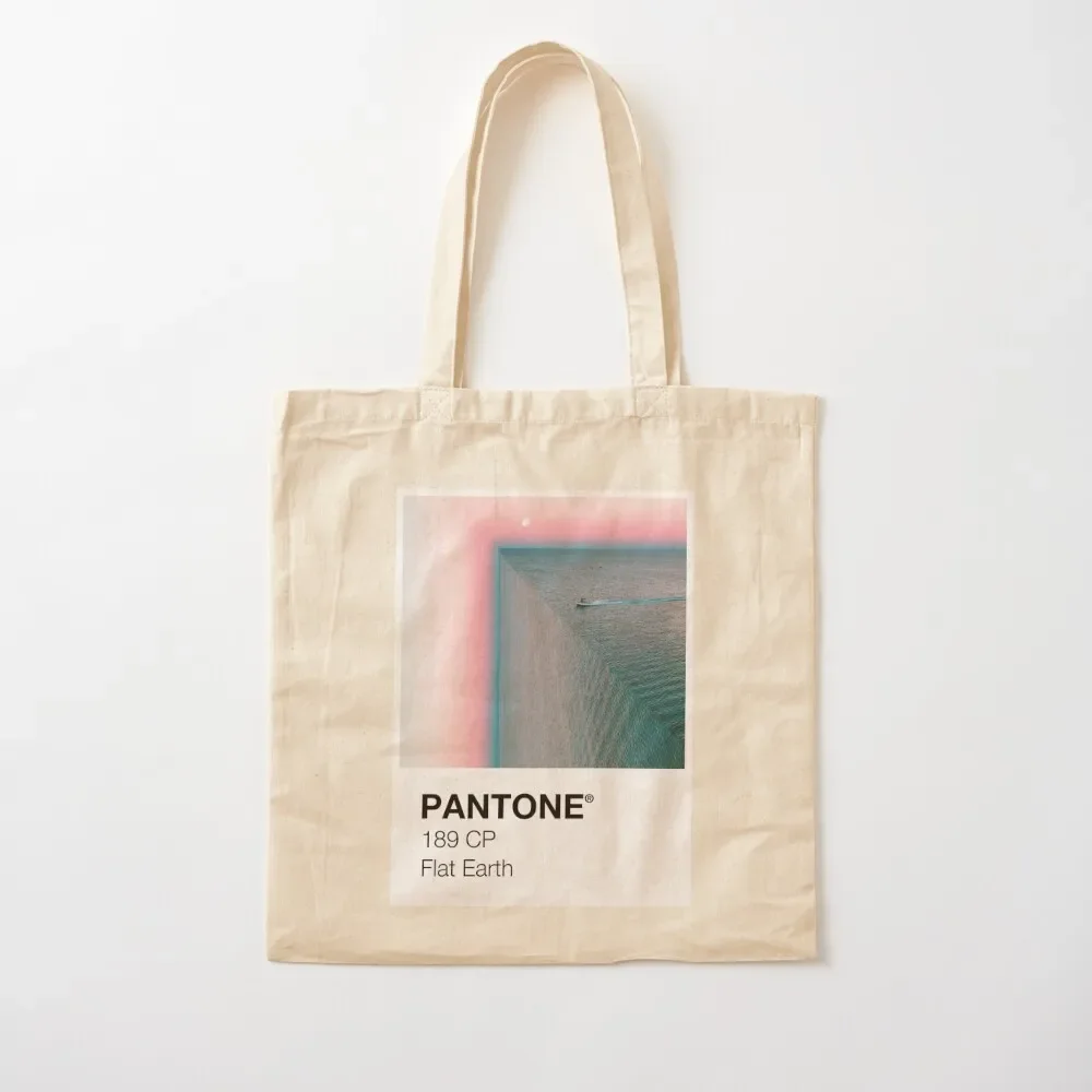 

PANTONE Flat Earth Tote Bag canvas tote sacs de shopping reusable shopping bag shopper bags for women Tote Bag