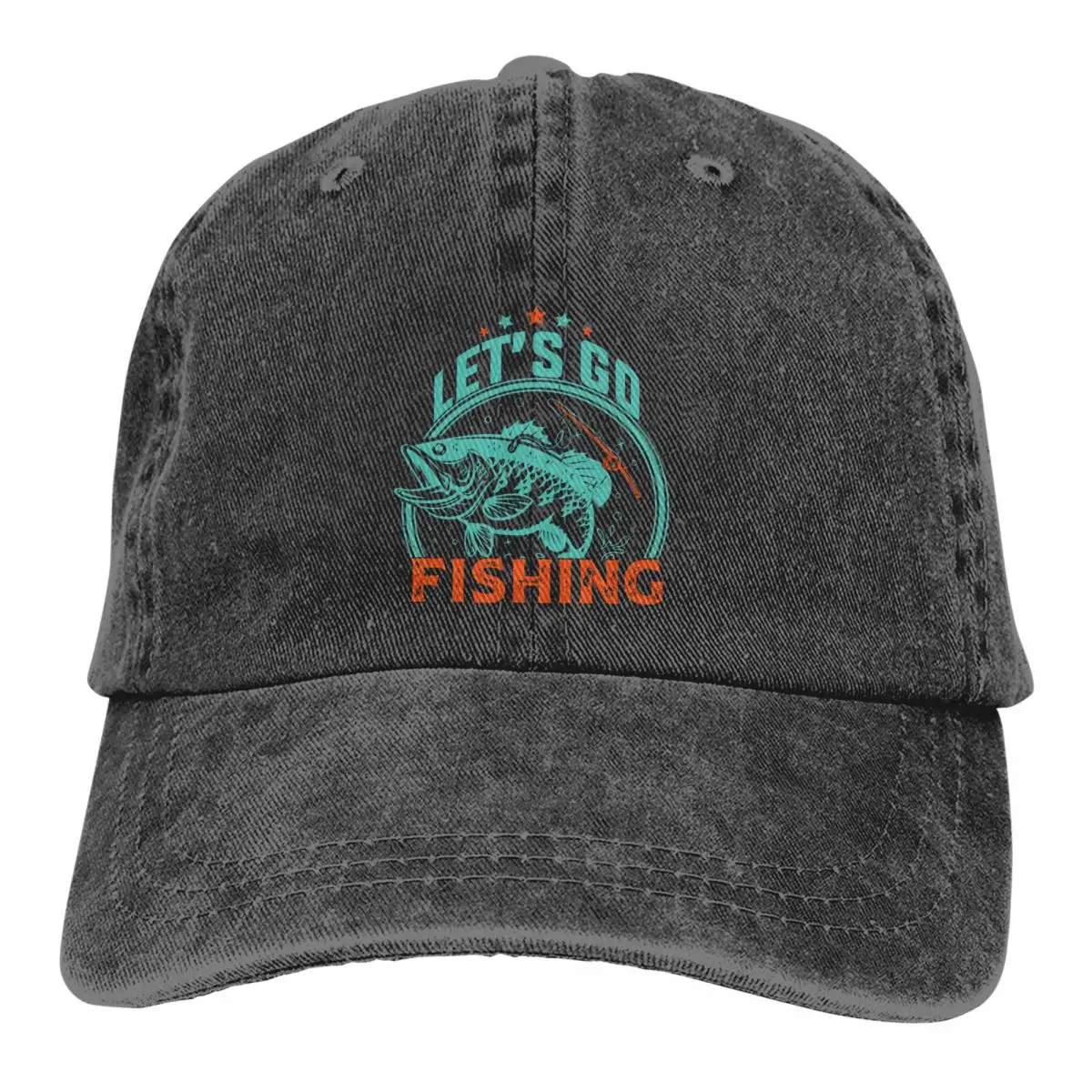 

Summer Cap Sun Visor Classic Hip Hop Caps Fish Go Fishing Fisherman Cowboy Hat Peaked Hats