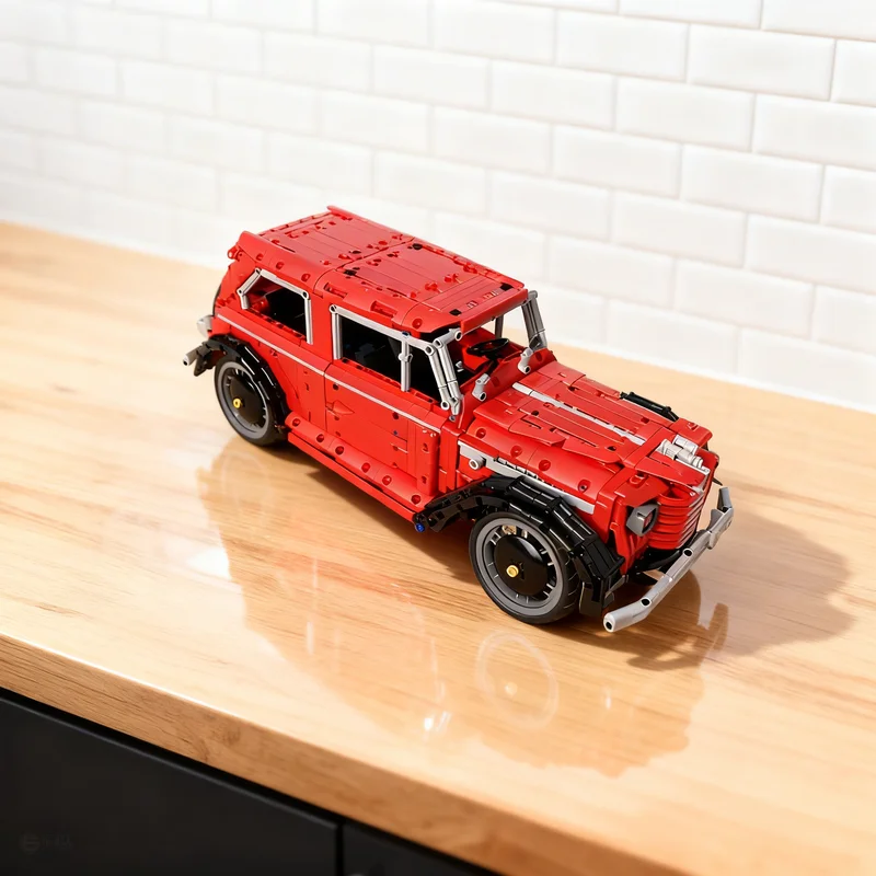 

2721pcs MOC Opel Kadett K38 Classic Car Aka Technical Model Building Blocks Toy Gift Creative Display Collectible Desk Premium