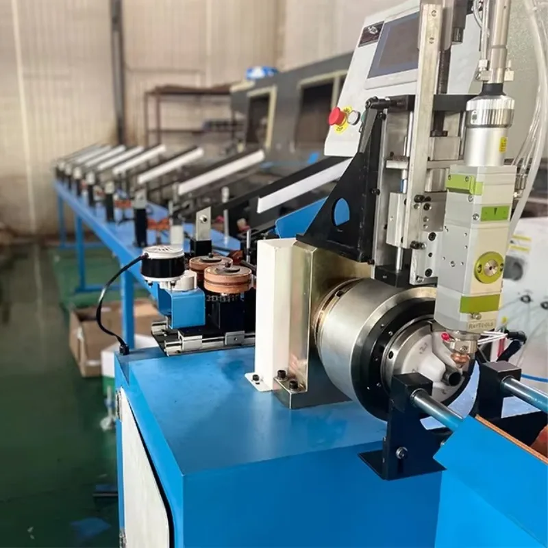 KS70CNC 자동 섬유 자동 금속 스테인리스 스틸 튜브 절단기