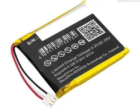 Replacement 3.8V 450mAh Smartwatch Battery W801 for Codio K8  T8