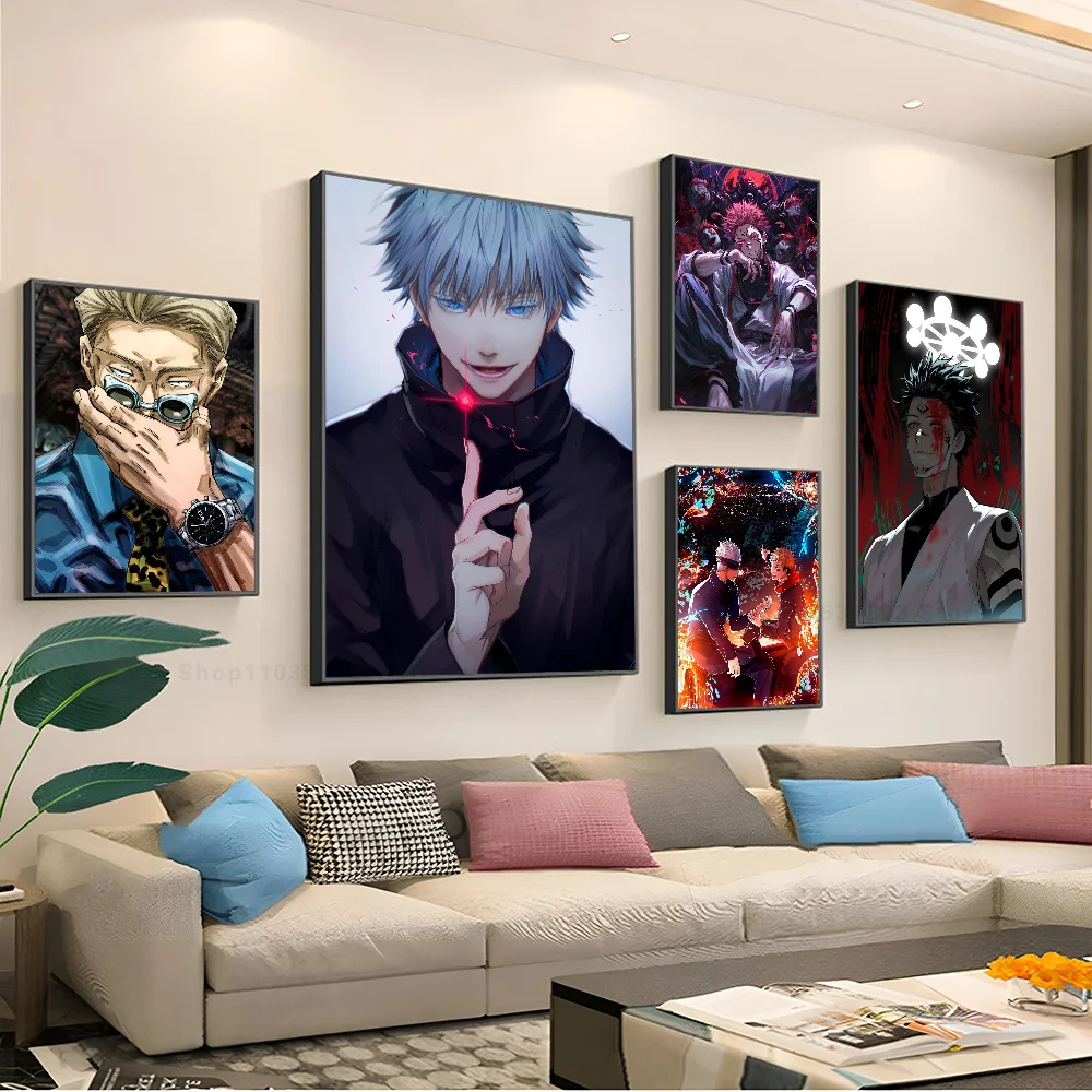 

Jujutsu Kaisen Poster Paper Print Home Living Room Bedroom Entrance Bar Restaurant Cafe Art Painting Decoration