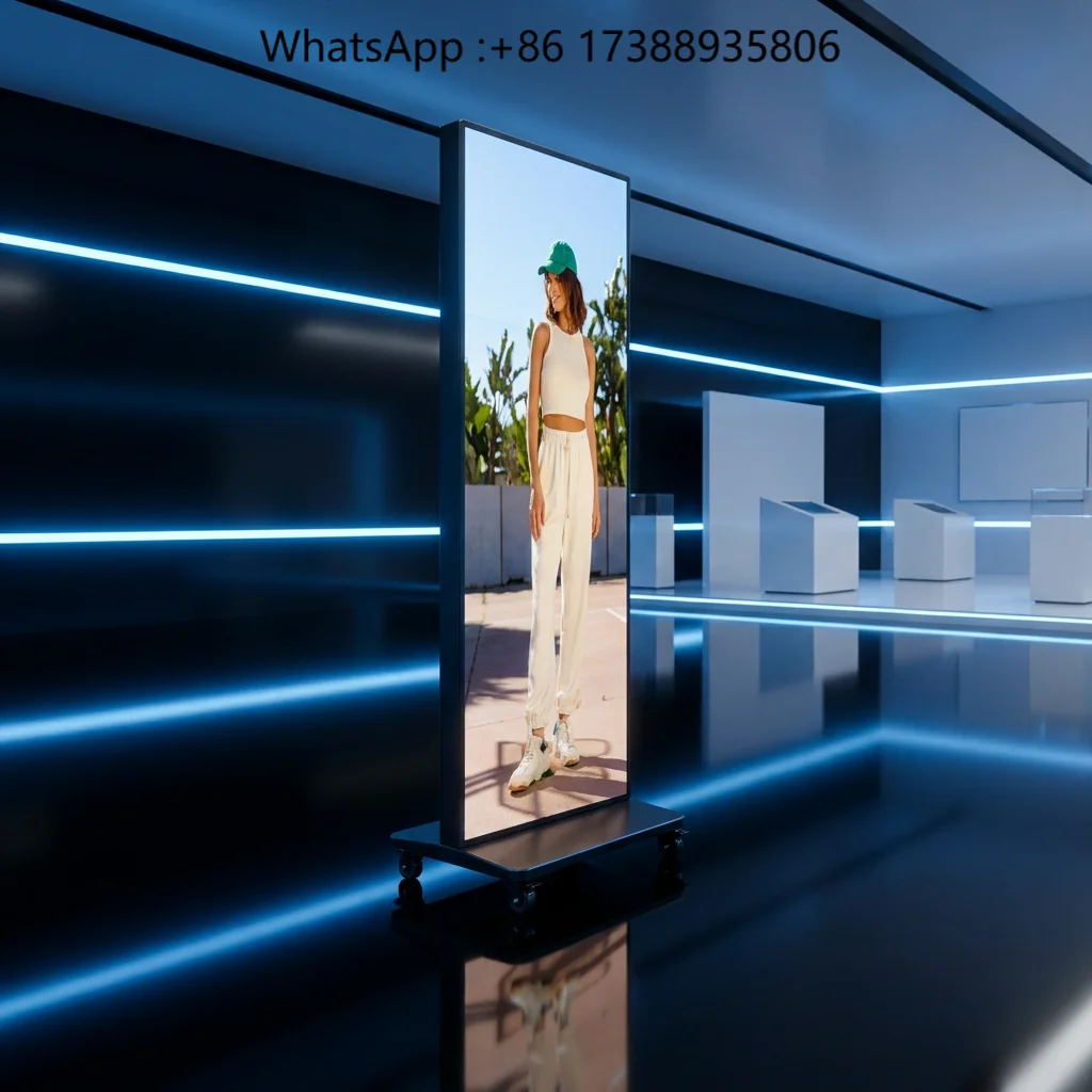 Indoor Portable Digital Signage Media Player and Displays Advertising Publicity Screen