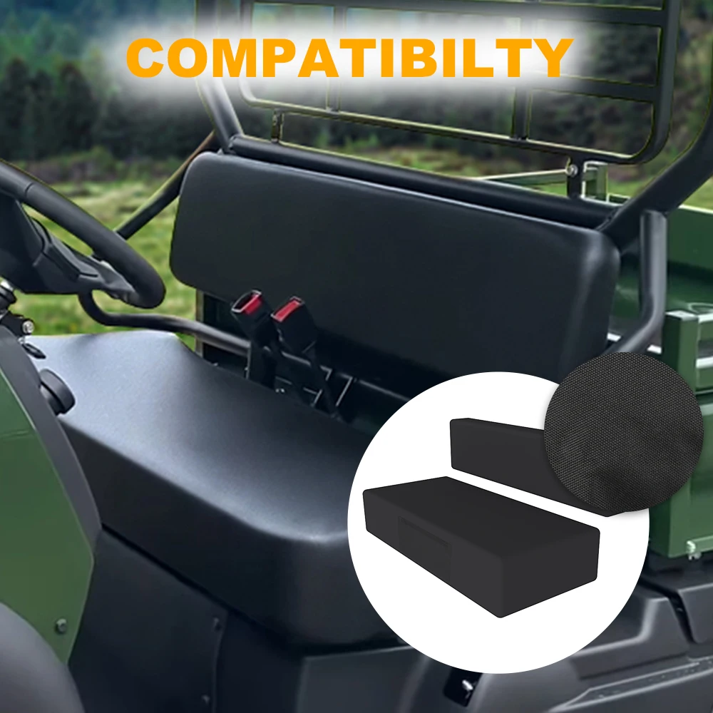 Fit For Kawasaki Mule 600 4X4 610 4x4 XC Mule SX 4x4 XC SE (FI) FE XC (CAMO)(FI) LE (FI) UTV Water-Resistant Seat Covers Set