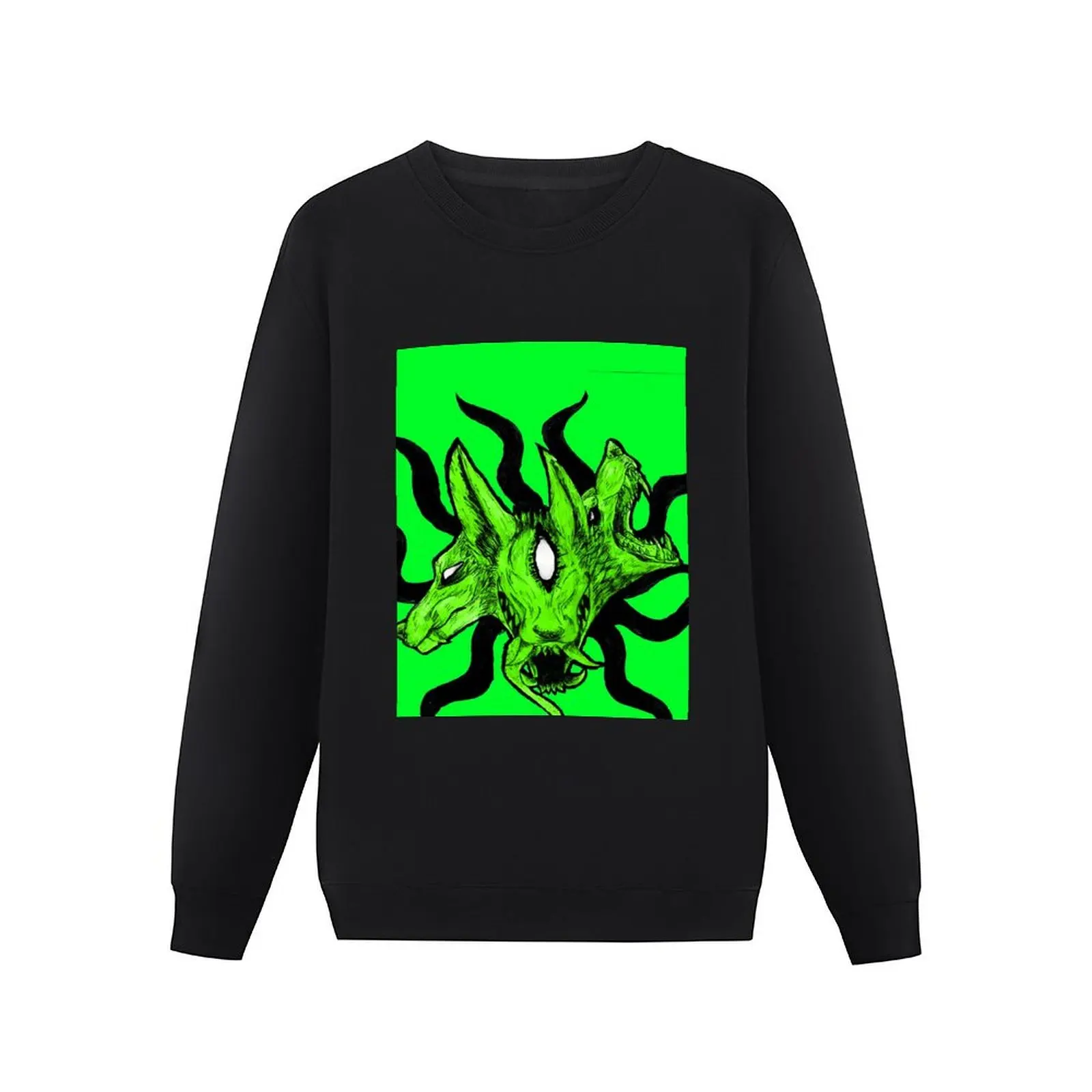 Blood for the new Sun God (GREEN) Pullover Hoodie male clothes anime clothes clothes for men winter sweatshirts for men