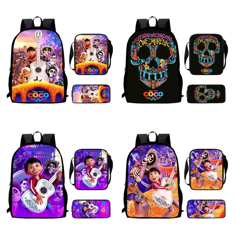 

Cartoon Coco Child School Backpack With Shoulder Bags Pencil Bags For Kindergarten,Light Weight Child Bags For Boy Girl
