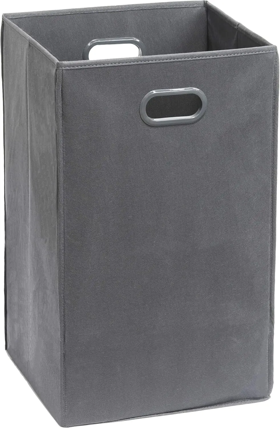 

Foldable Laundry Hamper Basket, Dark Grey