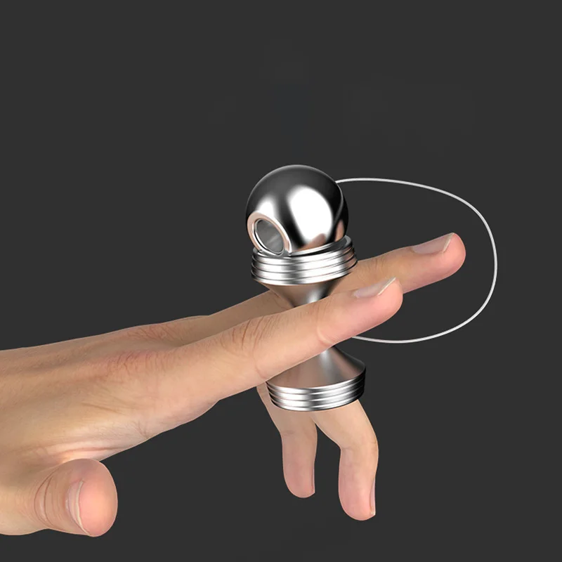 

Finger Toys Relieve Pressure on Fingertips Desktop Gyro Creative Decompression Toys with New Packaging