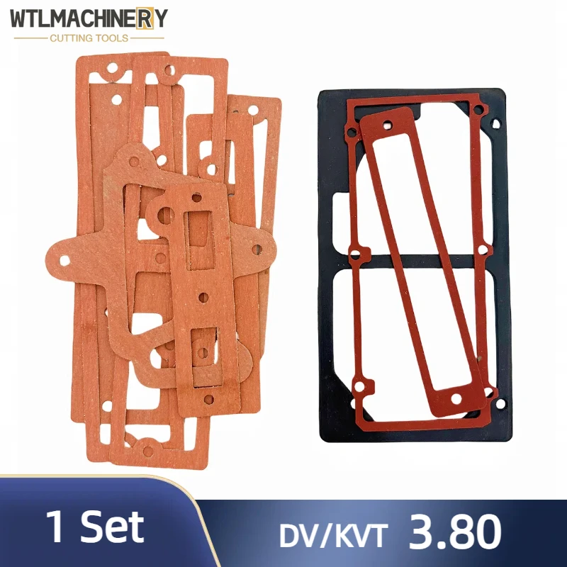 

1 Set Gasket DVT3.80 For Vacuum Pump Air Pump Rubber Gasket and Paper Gasket Compressor Rubber and Paper Washer KV3.80