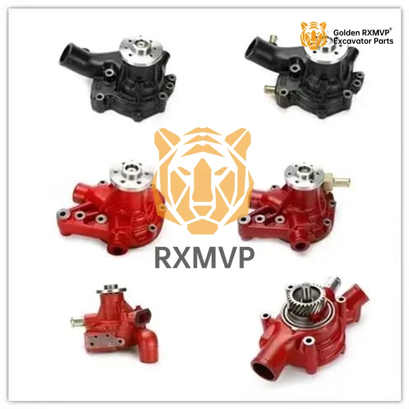 For   Sumitomo SH55/65 Kobelco SK75 Hitachi ZAX55Isuzu4LE1/4LE2Engine water pump Excavator Parts