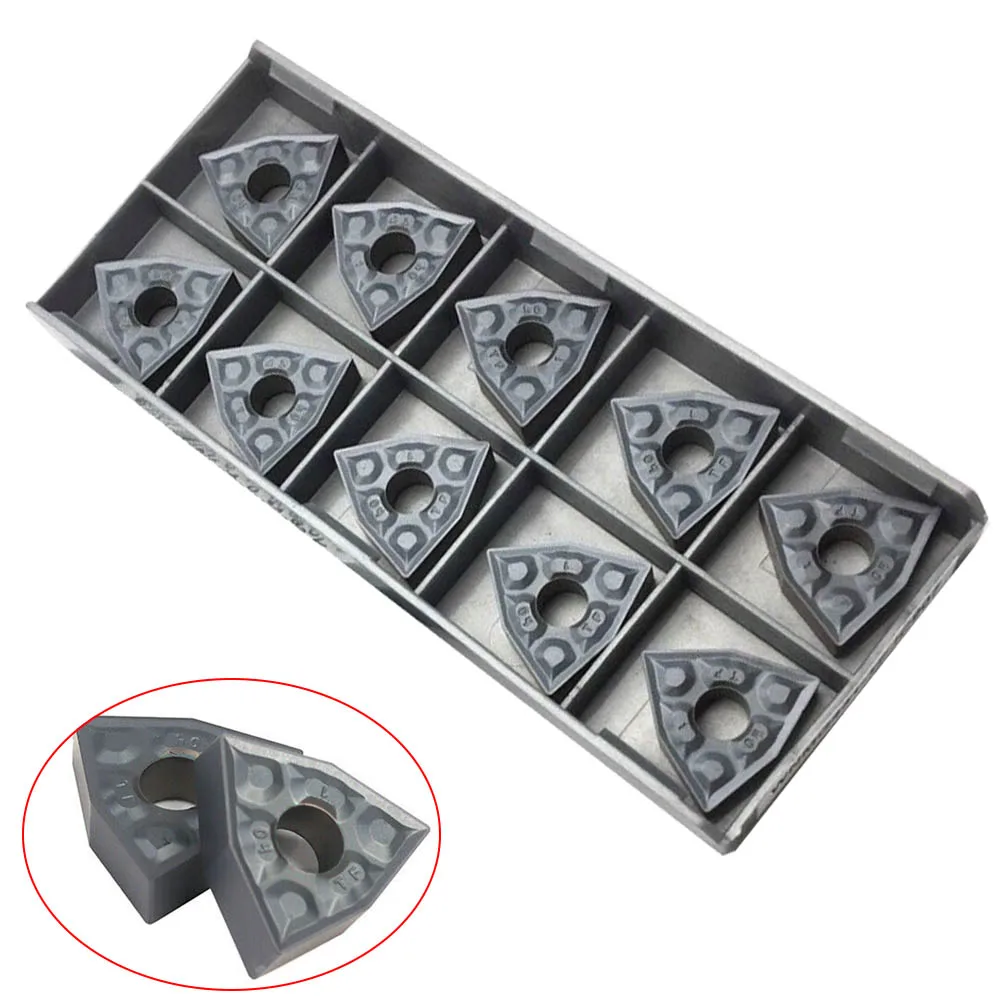 10 шт. WNMG431-TF WNMG 080404   Инструмент для настройки твердосплавных вставок TF IC907 для MWLNR/L, резак для токарного станка с ЧПУ, токарный держатель