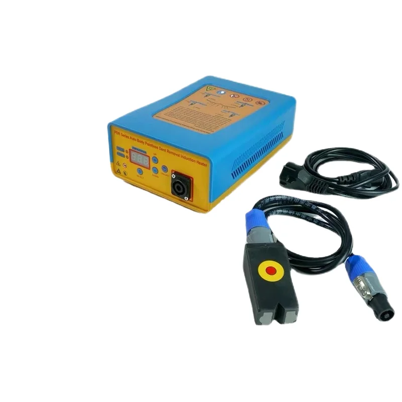 Magnetic Induction Dent Repair Machine Car Body Paint Less Dent Repair Removing Tool Set Electromagnetic Induction Heater