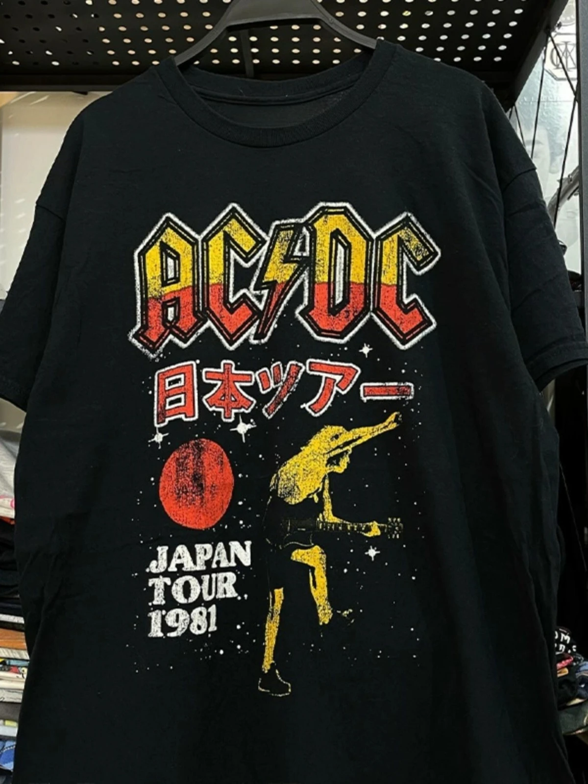 

ACDC Band American Street Hip Hop Rock Hiphop Punk Style Short Sleeve Men's and Women's Premium Atmosphere Summer T-Shirt