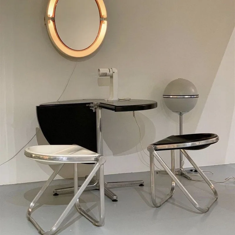 Acrylic stool plastic crystal chair simple dining chair household transparent medieval furniture