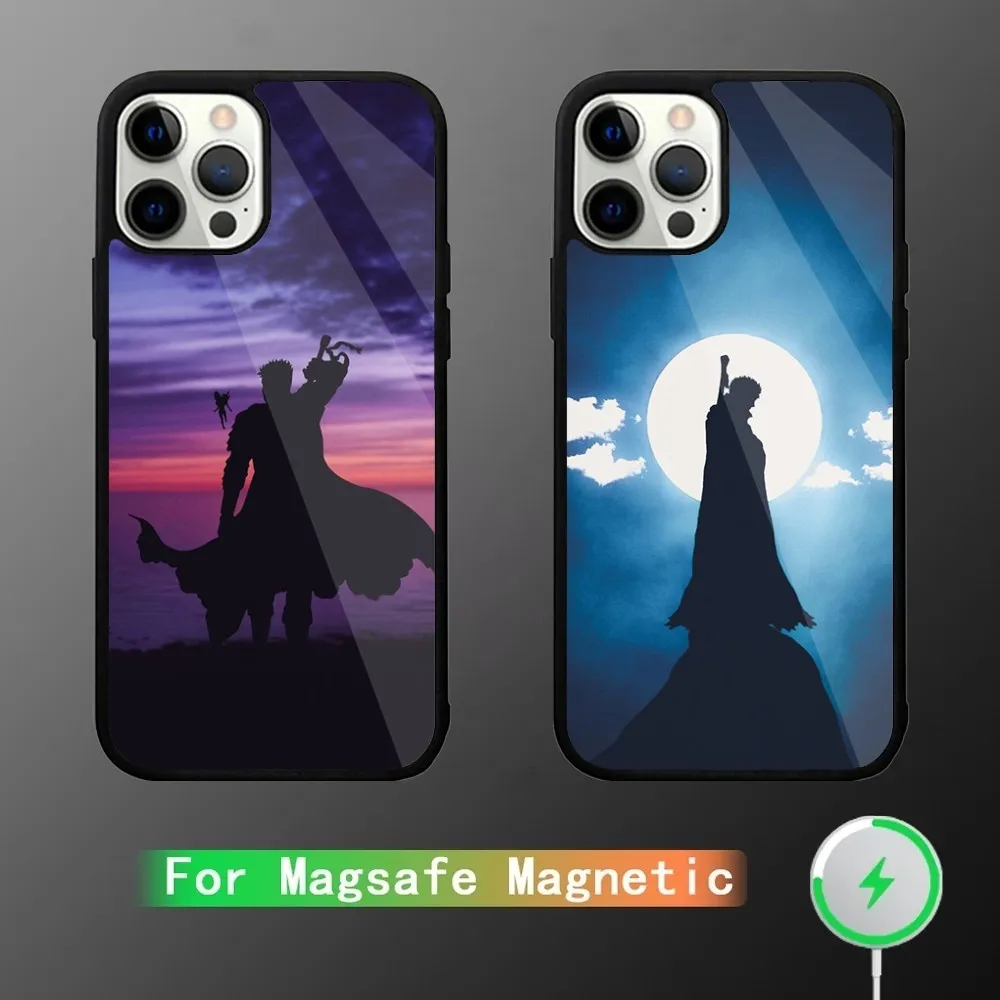 B-Berserk Anime Comic Phone Case For iPhone 15,14,13,12,11,Plus,Pro,Max Mini Magsafe Magnetic Wireless Charging