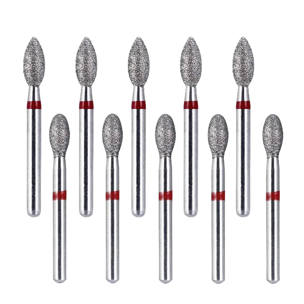 Fraises dentaires en diamant FG, forets de football, pièce à main à grande vitesse, outils de coupe de clinique de dentiste, modèle 368-023F, ino