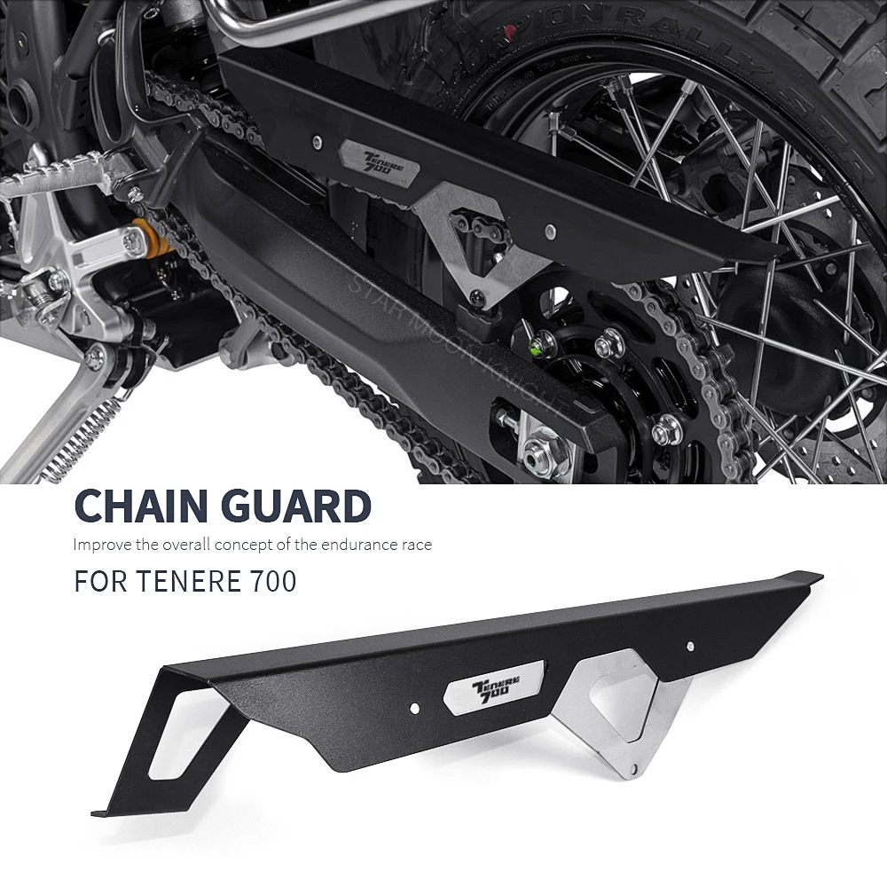 

Motorcycle Rear Wheel Drive Chain Guard Cover Protection For YAMAHA Tenere700 TENERE 700 XTZ XT 700 Z T700 T7 Rally 2019 - 2022