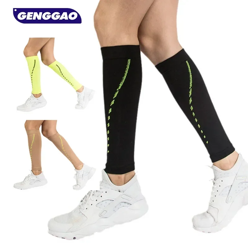 

1 Pair Calf Compression Sleeves Slim Leg Compression Socks for Calves Running Women Men - Best for Shin Splint Muscle Pain