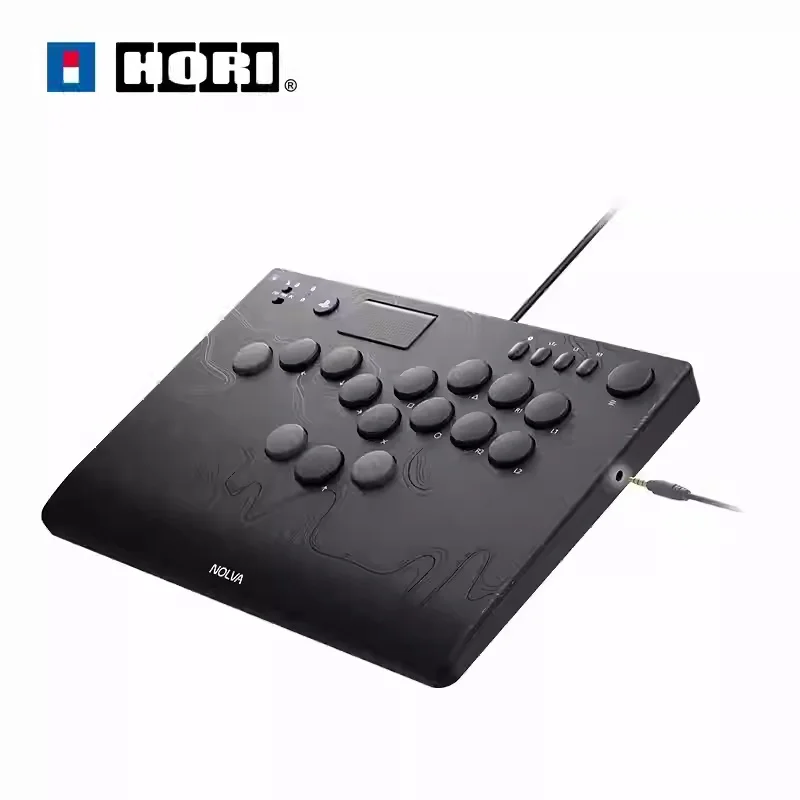 HORI NOLVA HitBox Full Keys Arcade Controllers 15Keys Customized For Fighting Game Mechanical Controller For PS5 Windows PC