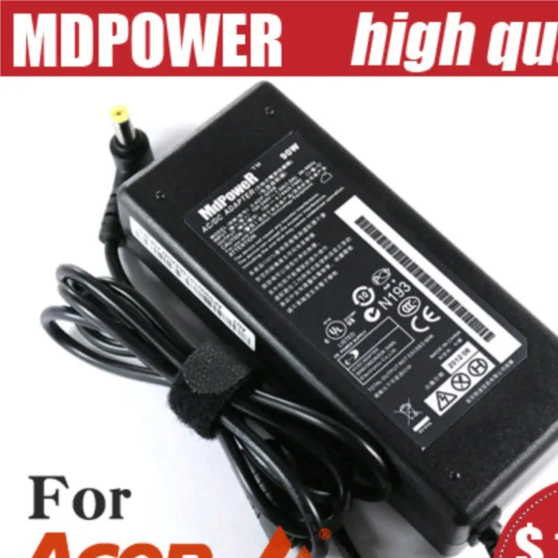 

MDPOWER For ACER Aspire Timeline 3810T 4810T 5810T laptop power supply power AC adapter charger cord 19V 4.74A