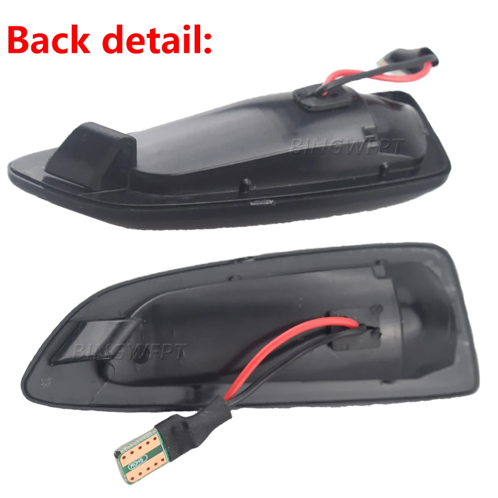 

2PCS Led Dynamic Side Marker Turn Signal Light Sequential Blinker For Opel Astra J Astra J K Zafira C Insignia B Grandland X