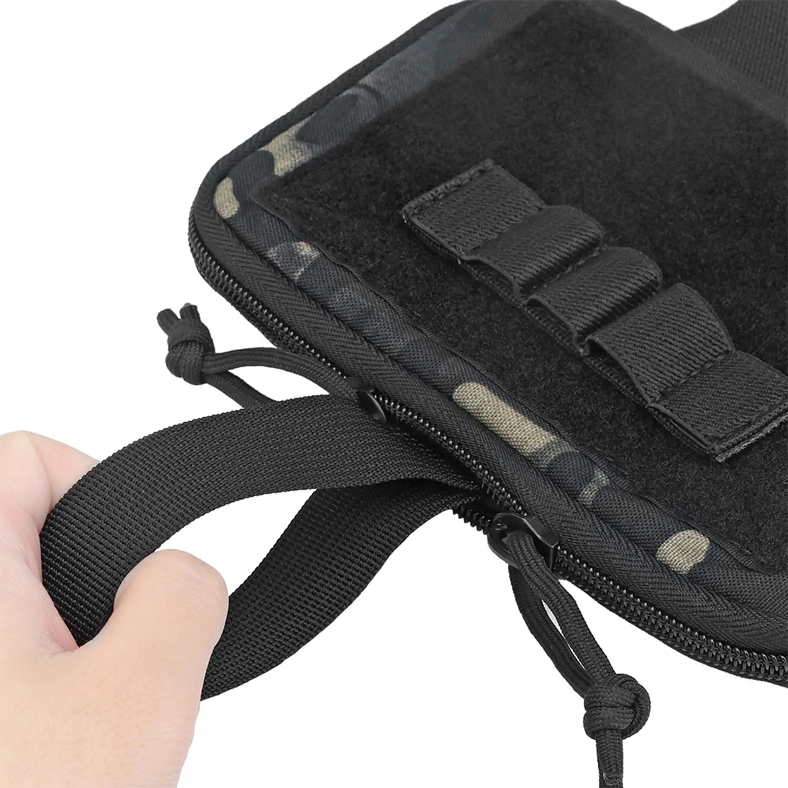 Outdoor Waist Aid Pouch Nylon Phone Holder Case Waist Bag for Camping Unisex