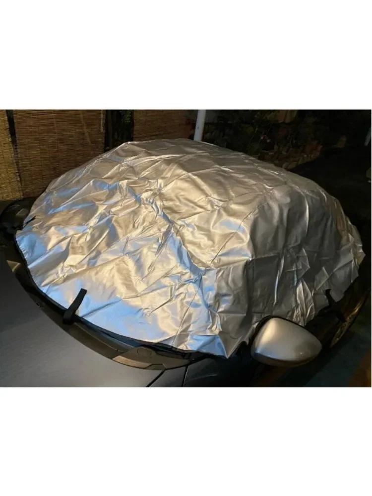 Wodoodporna pokrywa samochodowa 420D Soft Top Roof Outdoor Protection Snow Sunshade Dustproof Cover dla Mazda MX-5 MK1 MK2 MK2.5 — 2