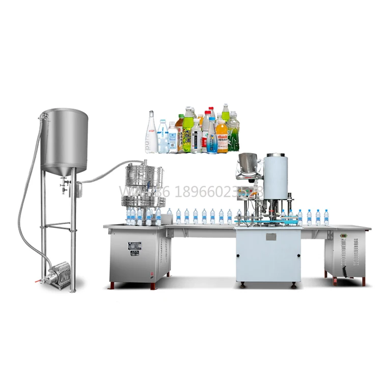 آلة تعبئة زجاجات مياه المشروبات السائلة المعدنية ذات السعة الصغيرة الصناعية #1