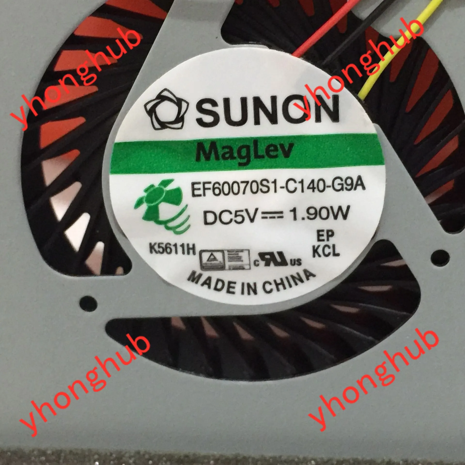 SUNON PMD2404PQB1-A (2) b14B3.F.GN.156 DC 24V 4.1W 40X40X28มม.3สาย Server พัดลมทำความเย็น
