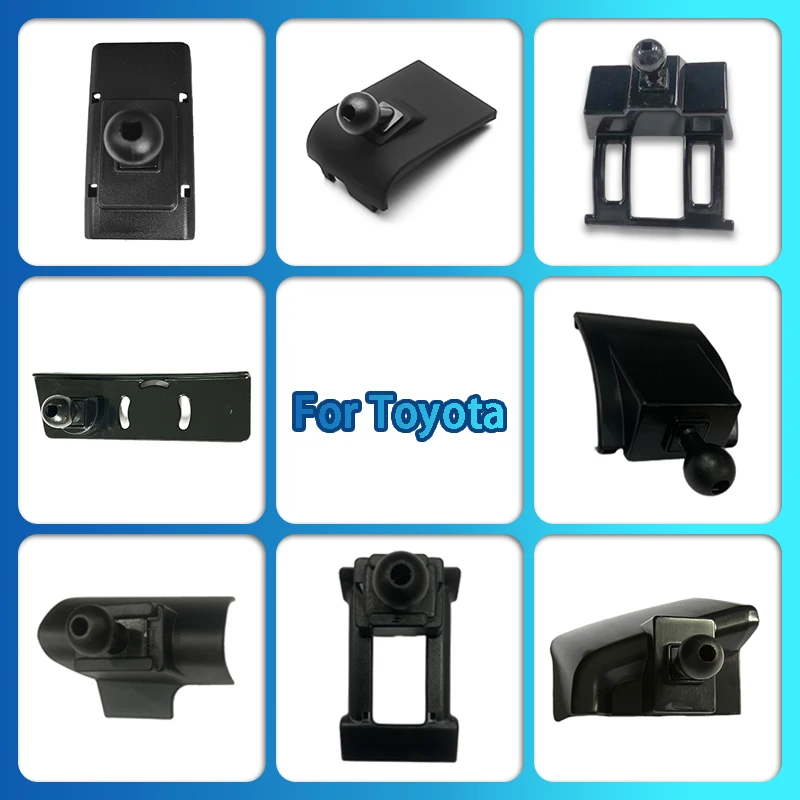 Special Car Mobile Phone Holder Base For Toyota RAV4 Wildlander FJ Cruiser Land Cruiser LC300 Sienna Fortuner CHR IZOA 