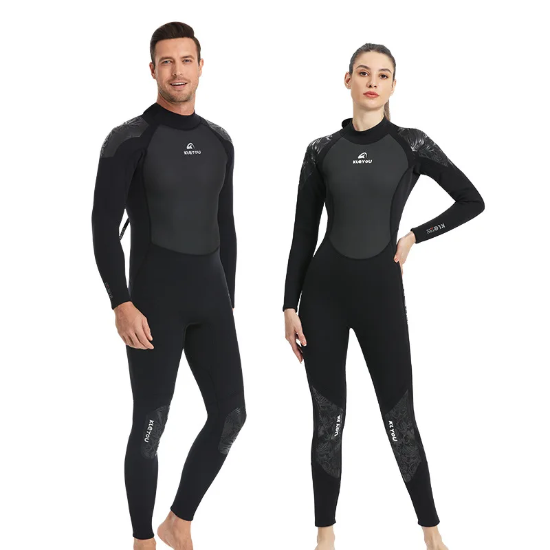 

Winter Men Women Wetsuit 3MM Neoprene Full Body Diving Suit Scuba Spearfishing Snorkeling Surfing Deepwater Thermal Swimsuit