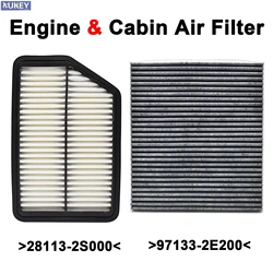 Combo Set Engine & Cabin Pollen Air Filter 28113-2S000 97133-2E200 For Hyundai Tucson Kia Sportage 2011 2012 2013 2014 2015 2016