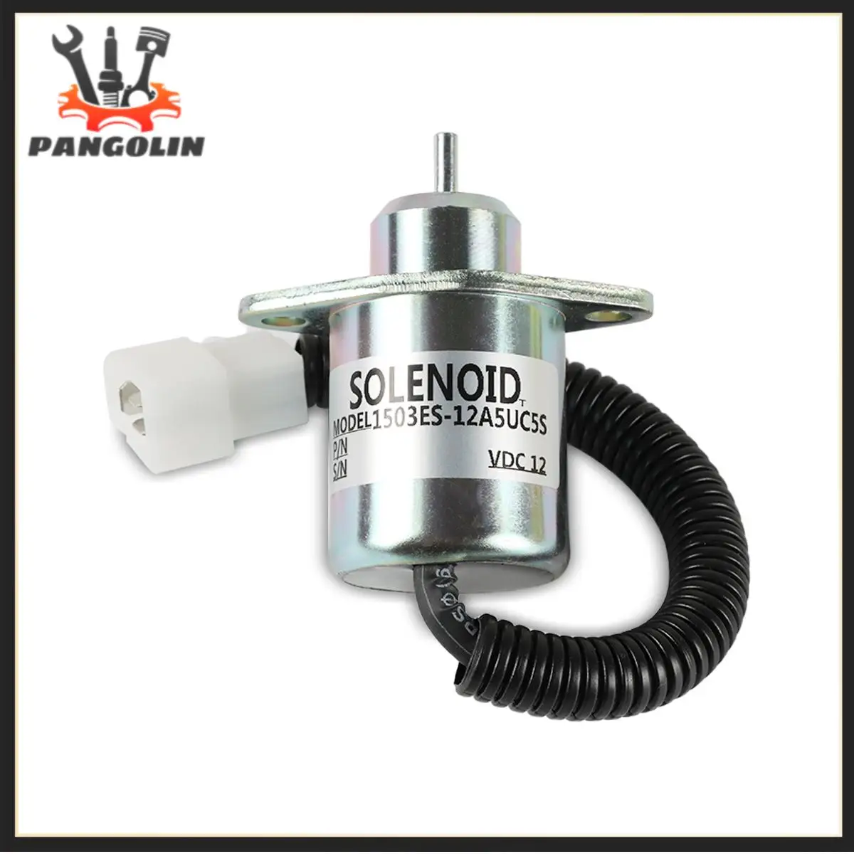 12 فولت إيقاف الملف اللولبي 1503ES-12A5UC5S 17454-60010 SA-4569-T 16616-60010 لملحقات الملف اللولبي للمحرك Kubota D905