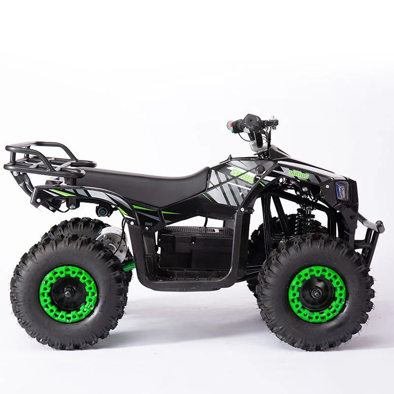 2WD chain drive 1000W Motor 60V Battery Electric Atv Wholesale Mini Quad Bike All Terrain Vehicle Kids Entertainment