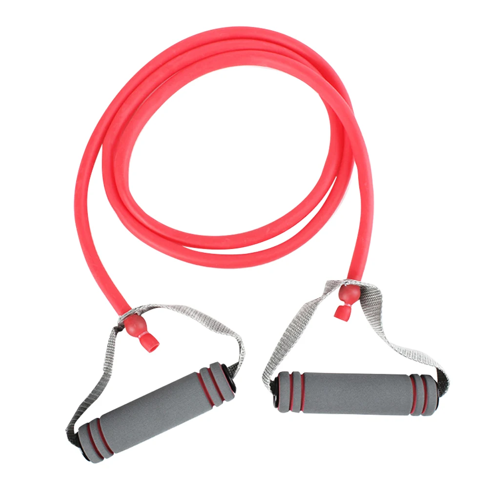 

Yoga Straps Stretching Rope Fitness Puller Strength Training Equipment Durable TPR Smooth Rubber Ideal Biceps Triceps Shoulders