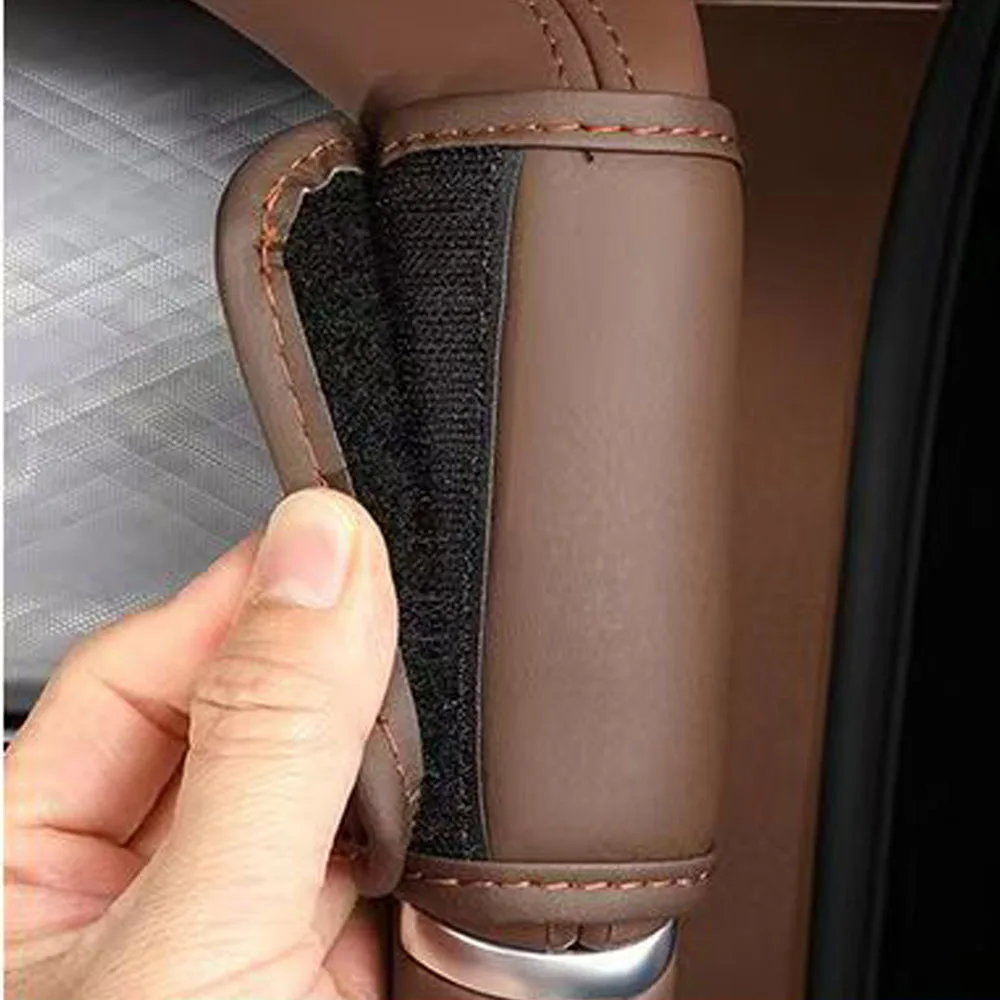 For Tank 700HI4-T 2024 2025 AB Pillar Handle Protective Leather Cover B-pillar Upper Armrest Protective Cover Interior Decoratio